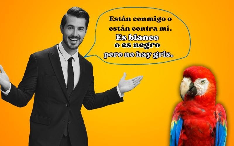 expresiones con colores en español
