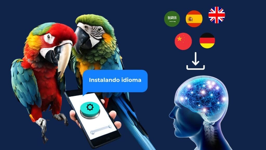 aprender un idioma como si fuera instalar un programa